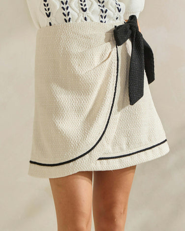 Bow Tie Mini Skirt