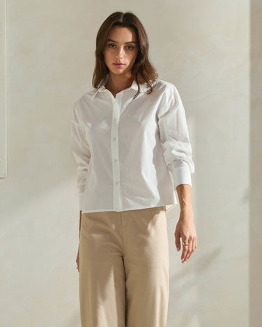 Button Down Shirt with Back Details