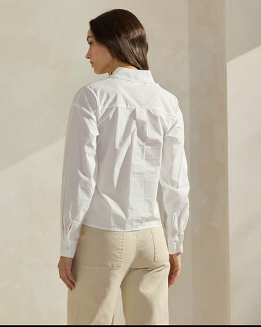 Pleated Front Blouse