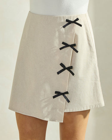 Bow Mini Skirt