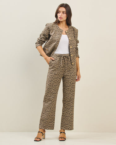 Leopard pants