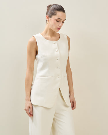 Split Hem Vest