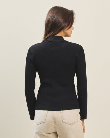 Sweater blazer