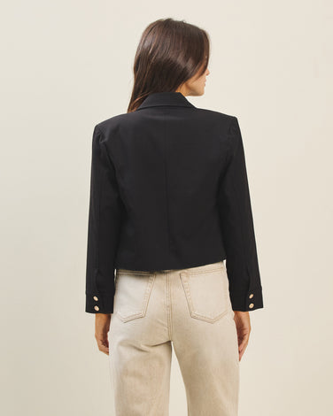 Flap-pocket jacket