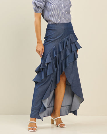 Ruffle skirt