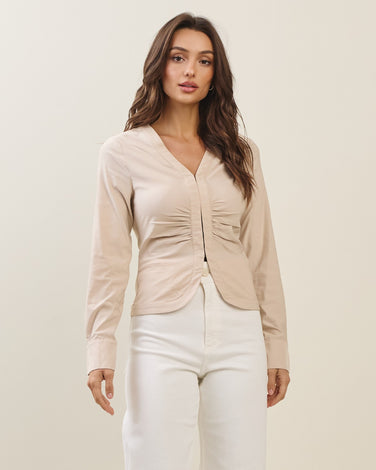 Shirred top