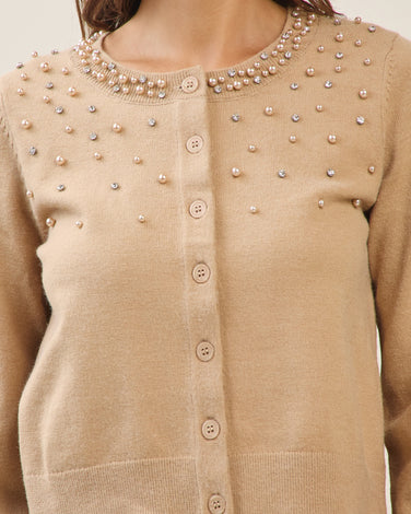 Embellished cardigan