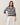 Zigzag striped V-neck sweater