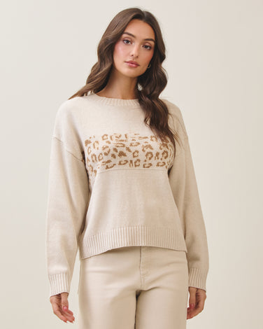 Leopard sweater