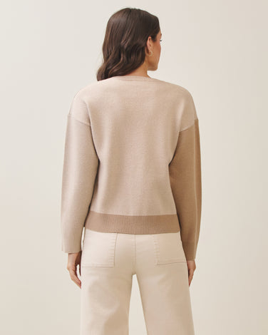 Ski graphic sweater