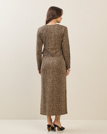 Leopard skirt
