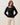 Bow shoulder sweater
