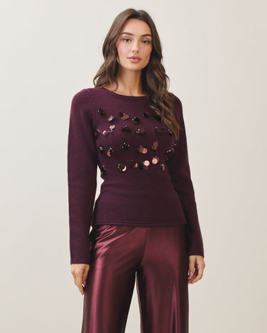 Sequin sweater