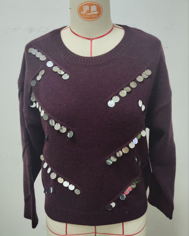 Sequin sweater