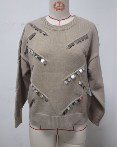 Sequin sweater