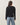Denim patch pocket sweater