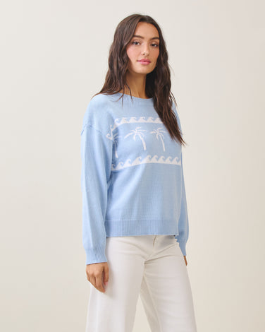 Palm tree sweater