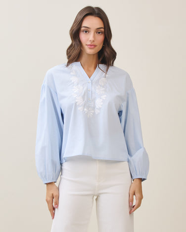 Embroidered blouse
