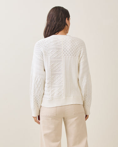 Textured sweater
