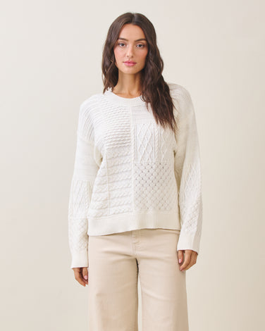 Textured sweater