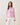 Contrast button down knit top