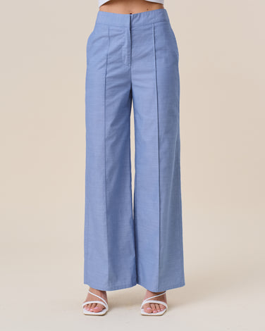 Pintuck pants