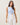 Button pleated split knit top