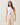 Button pleated split knit top