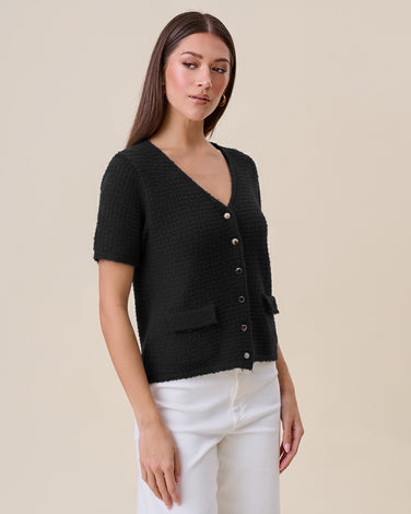 Boucle cardigan
