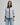 AT3347 Denim trim blouse
