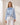 Big Bow Tie Puff Sleeve Blouse