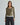 Layered look jersey top