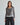 Layered look jersey top