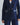 Denim blazer with braided leather