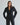 Asymmetrical button blazer
