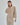 Contrast Collar Gold Button Knit Sweater Cardigan