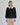 Contrast Collar Gold Button Knit Sweater Cardigan