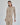 Boat neck sweater with gold buttons