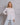EYELET MIXED BUTTON DOWN SHIRT TOP