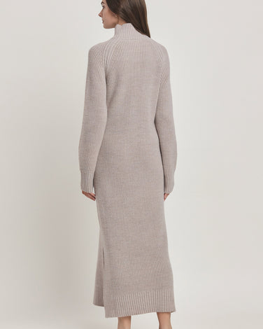 Turtleneck Maxi Dress