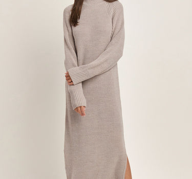 Turtleneck Maxi Dress 6Pcs