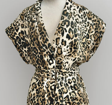 Leopard Vest