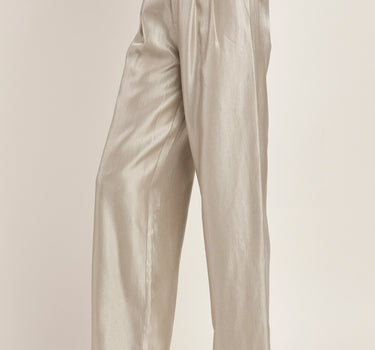 Shiny Twill Pants