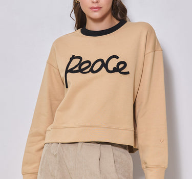 Peace Letter Sweatshirt